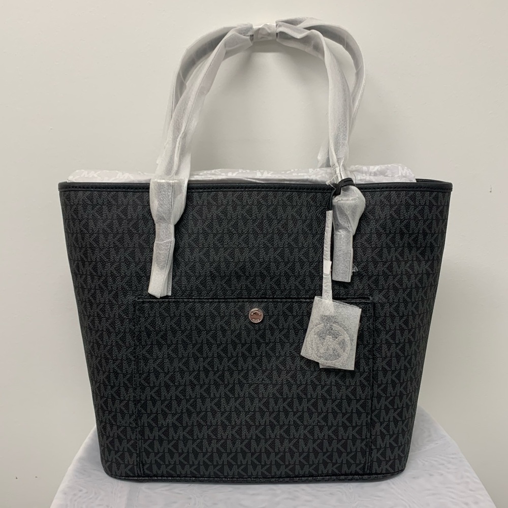 Michael kors jet set pocket tote